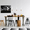 LED lubų šviestuvas, baltas, reflektorius auksinis, 300mm