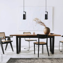 LED lubų šviestuvas, juodas, su rėmeliu, 200mm