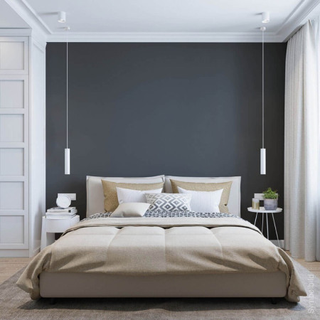 LED lubų šviestuvas, baltas, 300mm