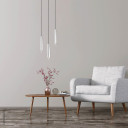 LED lubų šviestuvas, sidabrinis, 300mm