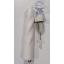 LED lubų šviestuvas, suktas, baltas, 300mm