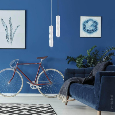 LED lubų šviestuvas, suktas, baltas, 300mm