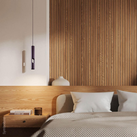 LED lubų šviestuvas, su ertme, raudonos vynuogės 400mm