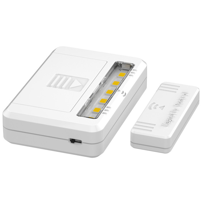 LED šviestuvas, 0.5W, magnetinis valdymas, šilta balta šviesa