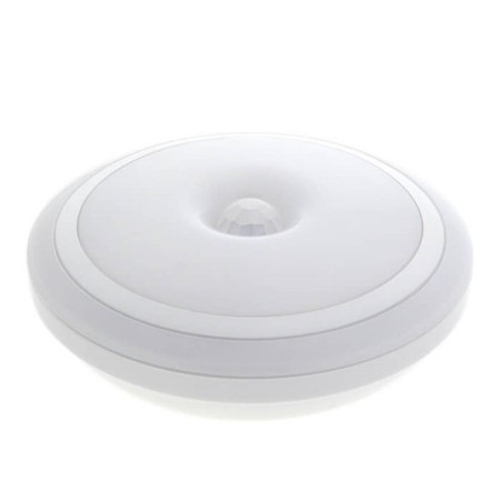 LED šviestuvas, 0.5W, PIR jutiklis, šilta balta šviesa