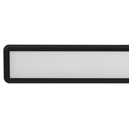 LED šviestuvas, 1.5W, PIR jutiklis, juodas, šilta balta šviesa