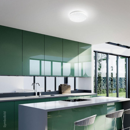 LED lubų šviestuvas Allstar, 18W, šalta balta šviesa