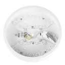 LED lubų šviestuvas, 18W, baltas, šilta balta šviesa