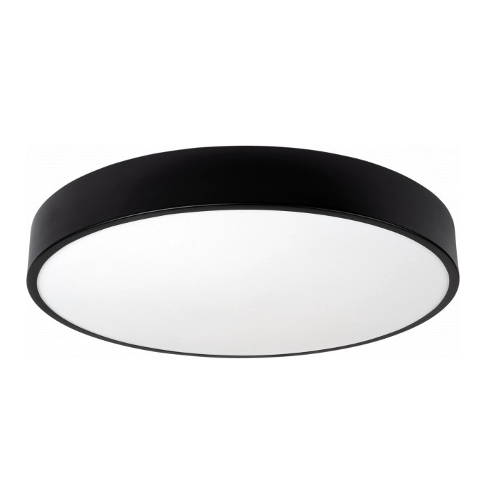 LED lubų šviestuvas, 30W, juodas, šilta balta šviesa