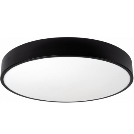 LED lubų šviestuvas, 30W, juodas, šilta balta šviesa