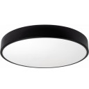 LED lubų šviestuvas, 30W, juodas, šilta balta šviesa