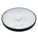 LED lubų šviestuvas, 54W, juodas, neutrali balta šviesa