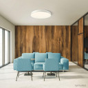 LED lubų šviestuvas, 54W, baltas, neutrali balta šviesa