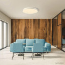 LED lubų šviestuvas, 54W, baltas, šilta balta šviesa