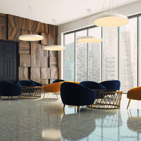 LED lubų šviestuvas, 54W, baltas, šilta balta šviesa