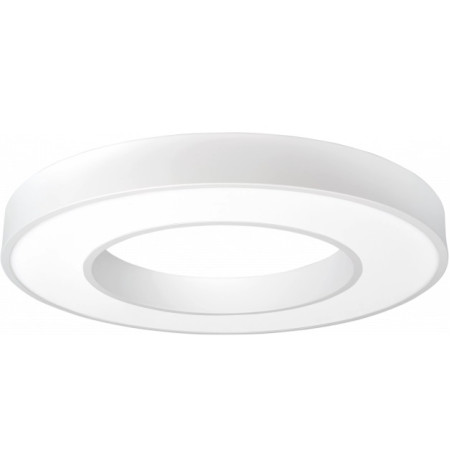 LED lubų šviestuvas, 36W, baltas, apvalus, neutrali balta šviesa