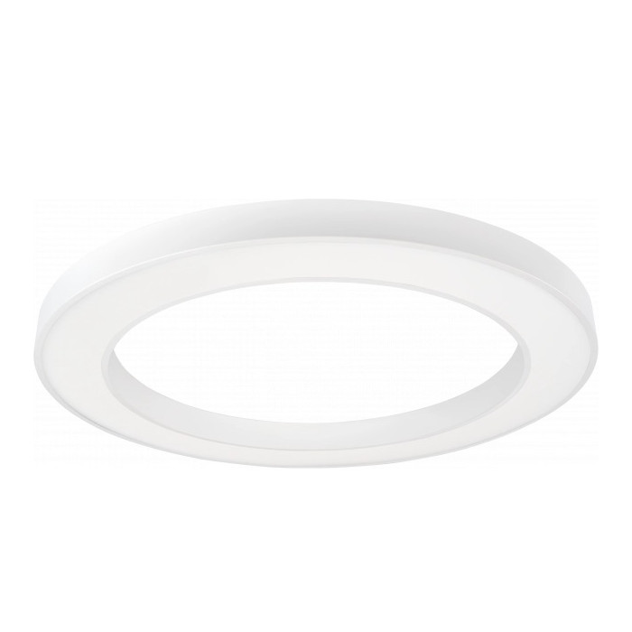 LED lubų šviestuvas, 64W, baltas, apvalus, neutrali balta šviesa