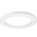 LED lubų šviestuvas, 64W, baltas, apvalus, neutrali balta šviesa