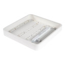 LED lubų šviestuvas, 36W, baltas, kvadratinis, neutrali balta šviesa