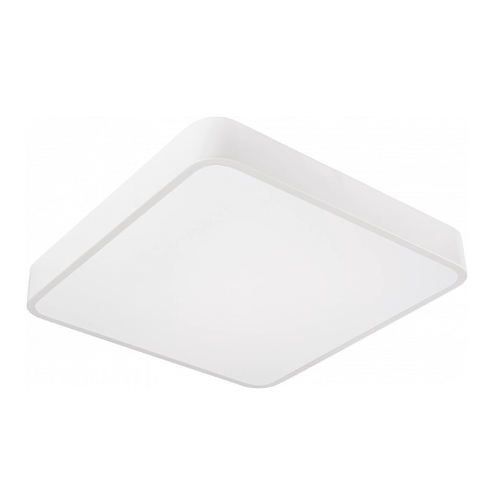 LED lubų šviestuvas, 36W, baltas, kvadratinis, šilta balta šviesa