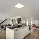 LED lubų šviestuvas, 64W, baltas, kvadratinis, neutrali balta šviesa