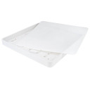 LED lubų šviestuvas, 64W, baltas, kvadratinis, šilta balta šviesa