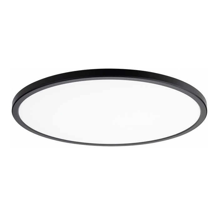 LED lubų šviestuvas, 18W CCT, 24W RGB, juodas