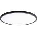 LED lubų šviestuvas, 18W CCT, 24W RGB, juodas