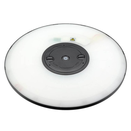 LED lubų šviestuvas, 18W CCT, 24W RGB, juodas