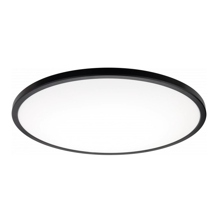 LED lubų šviestuvas, 18W CCT, 32W RGB, juodas