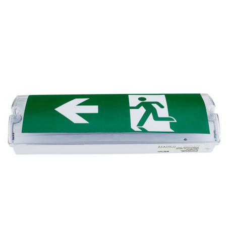 LED evakuacinis šviestuvas, 4W, 3 val., paviršinis