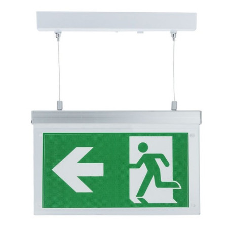 LED evakuacinis šviestuvas, 2W, 3 val., pakabinamas