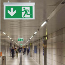 LED evakuacinis šviestuvas, 2W, 3 val., pakabinamas