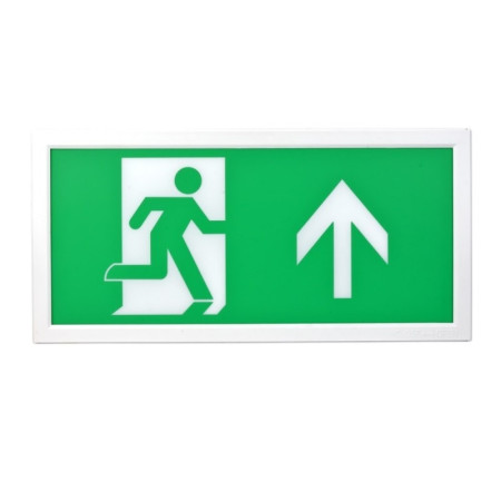 LED evakuacinis šviestuvas, 3W, 3 val., paviršinis, su rodykle