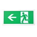 LED evakuacinis šviestuvas, 3W, 3 val., paviršinis, su rodykle