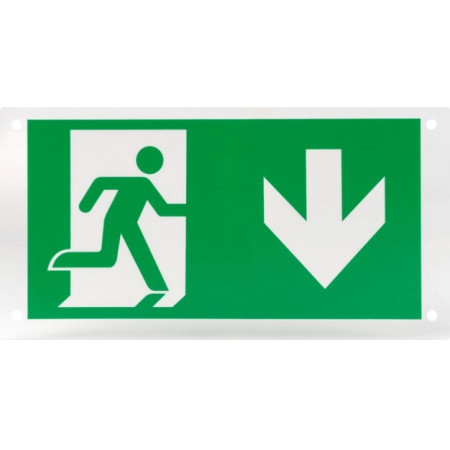 Rodyklių lipdukai LED evakuaciniam šviestuvui kodu 7204