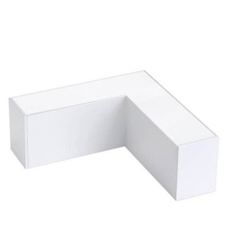 LED linijinis L sujungimas, 10W, baltas, plonas, šalta balta šviesa