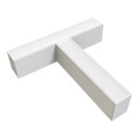 LED linijinis T sujungimas, 15W, baltas, plonas, šalta balta šviesa