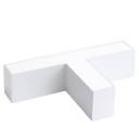 LED linijinis T sujungimas, 15W, baltas, plonas, šalta balta šviesa