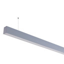 LED linijinis šviestuvas, 40W, sidabrinis, sujungiamas, 5 metai garantija, neutrali balta šviesa