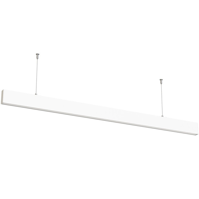 LED linijinis šviestuvas, 50W, baltas, nesujungiamas, neutrali balta šviesa