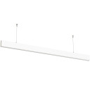 LED linijinis šviestuvas, 50W, baltas, nesujungiamas, neutrali balta šviesa