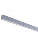 LED linijinis šviestuvas, 40W, sidabrinis, sujungiamas, 5 metai garantija, šalta balta šviesa