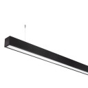 LED linijinis šviestuvas, 40W, juodas, 3 metai garantija, neutrali balta šviesa
