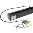 LED linijinis šviestuvas, 40W, juodas, 3 metai garantija, neutrali balta šviesa