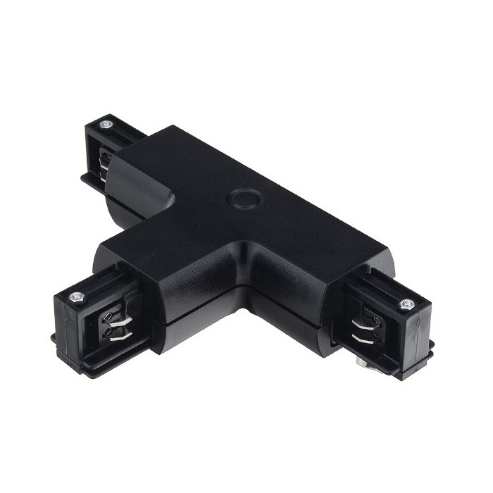 T sujungimas 3F bėginei LED sistemai, juodas