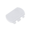 Galinis dangtelis 3F bėginei LED sistemai, baltas