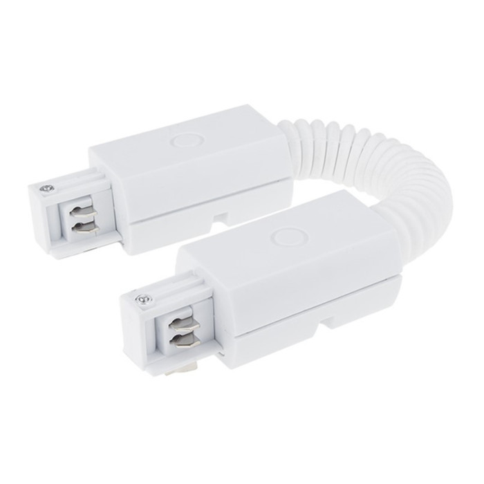 Lankstus sujungimas 3F bėginei LED sistemai, baltas