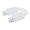 Lankstus sujungimas 3F bėginei LED sistemai, baltas