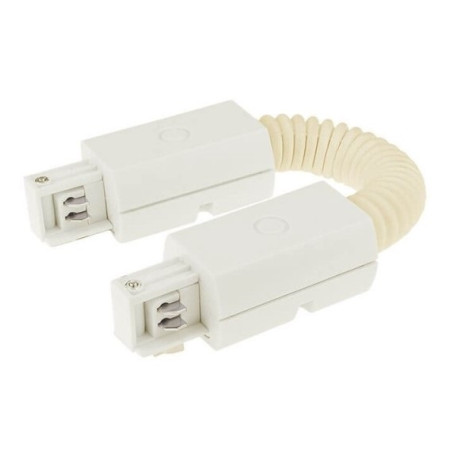 Lankstus sujungimas 3F bėginei LED sistemai, baltas